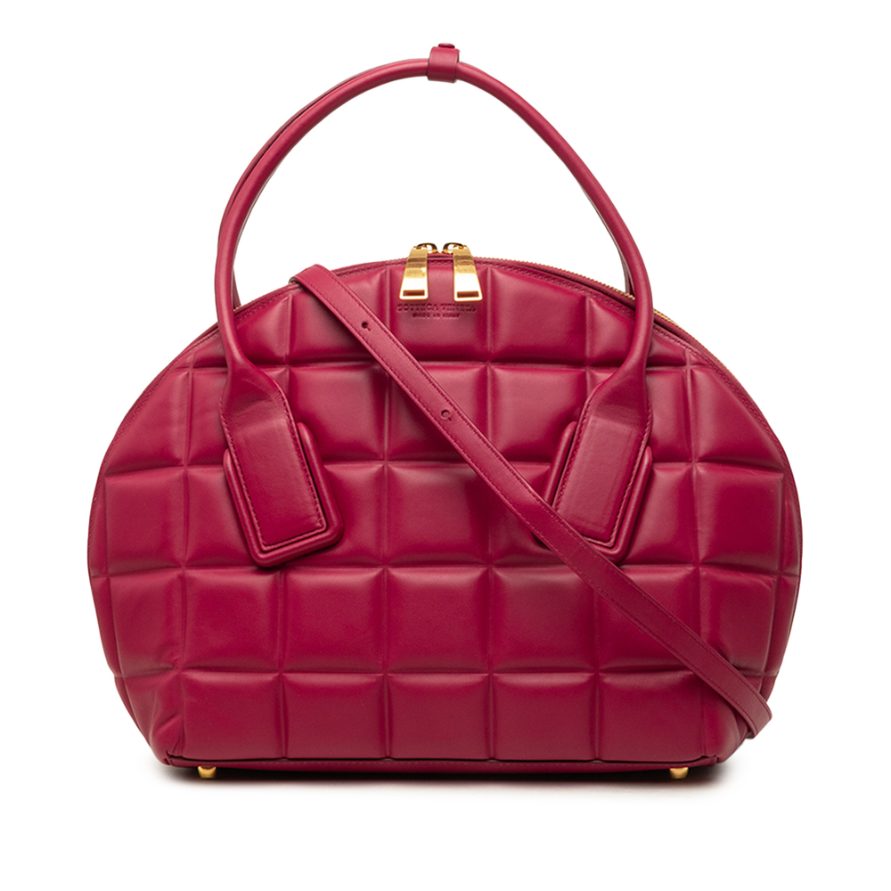 Pre-Loved Bottega Veneta Medium Padded Leather Swoop Bag